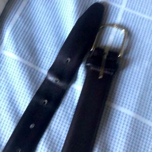 Leather belt EUC made in USA